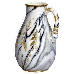 Marble Pattern Jug PNG Guk PNG