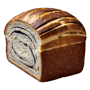 Marble Rye Bread Slice PNG Sks PNG