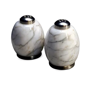 Marble Salt And Pepper Set Png 84 PNG image