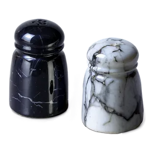 Marble Salt And Pepper Set Png Nyx94 PNG image