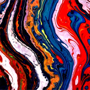 Marbled Paint Effect PNG Alw