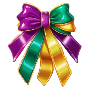 Mardi Gras Bow Png Iom PNG image