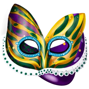 Mardi Gras Mask Louisiana Png 06122024 PNG image