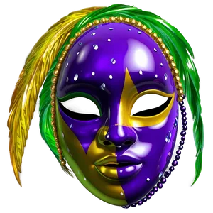 Mardi Gras Mask PNG 05042024