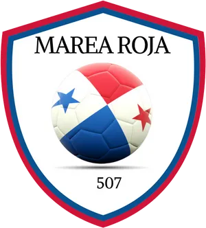 Marea Roja Panama Soccer Emblem PNG image