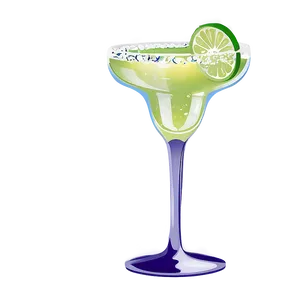 Margarita Glass Design PNG Ovl PNG