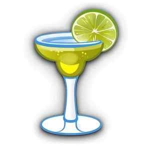 Margarita Glass Icon PNG 06292024