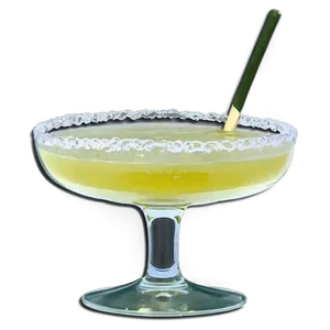 Margarita Glass On Table PNG Iul28 PNG