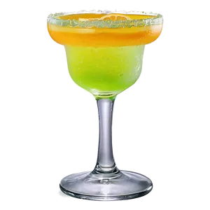 Margarita Glass With Orange Slice PNG 06292024 PNG