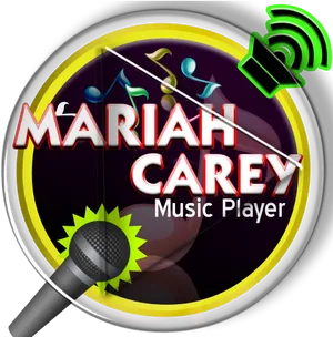 Mariah Carey Music Player App Icon PNG image