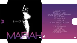 Mariah E= M C2 Album Cover PNG image