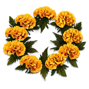 Marigolds For Day Of The Dead PNG Jkj