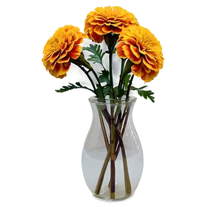 Marigolds In Vase Png 83 PNG image