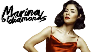 Marinaandthe Diamonds Promotional Graphic PNG image