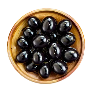 Marinated Black Olives Png Ord PNG image