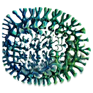 Marine Algae Artwork Png Sag28 PNG image