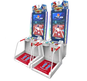 Mario Sonic Olympic Games Arcade Machine PNG