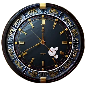 Maritime Ship's Clock PNG Dai