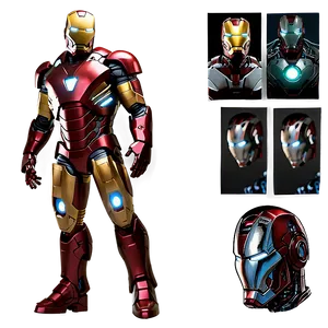 Mark Iii Iron Man Suit Png Plq PNG image