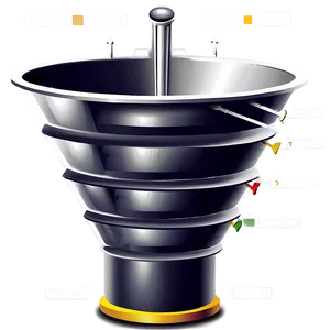 Marketing Funnel D PNG image