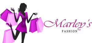 Marleys Fashion Logo Shopping Silhouette PNG image
