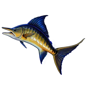 Marlin Jumping Sunset Png Xxq PNG image