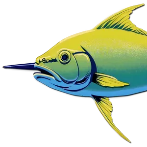 Marlin Silhouette PNG Gyy70 PNG