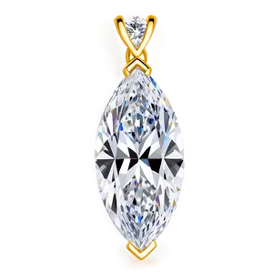 Marquise Diamonds Charm Png Iah PNG image