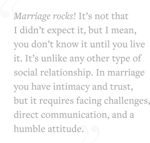 Marriage Rocks Quote PNG