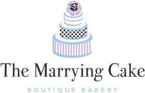 Marrying Cake Boutique Bakery Logo PNG image