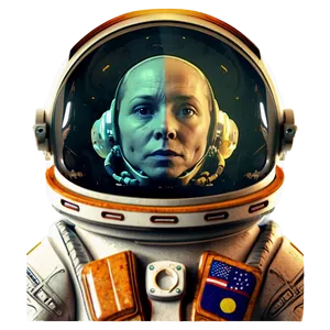 Mars Mission Astronaut PNG 05212024