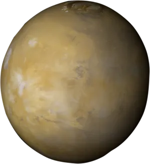 Mars Planet Full View PNG image