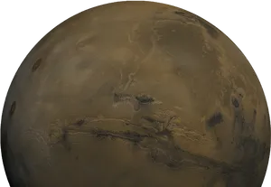 Mars Planet Surface Texture PNG image