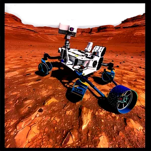 Mars Rover Rock Analysis Png Wqc PNG image