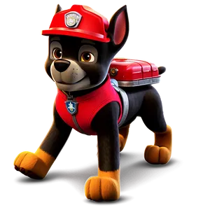 Marshall Firefighting Paw Patrol PNG 05032024 PNG