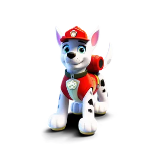 Marshall Firefighting Paw Patrol Png 22 PNG image