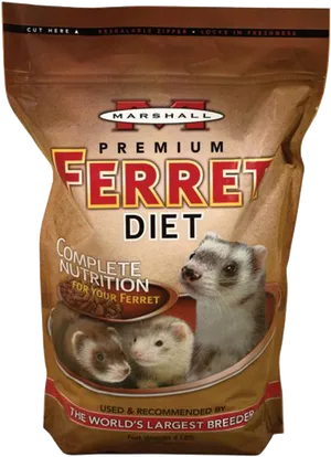 Marshall Premium Ferret Diet Package PNG