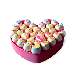 Marshmallow Heart Png 78 PNG image
