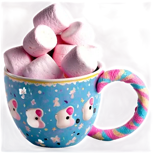 Marshmallow In Cup Png Hpu PNG image