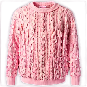 Marshmallow Pink Sweater PNG 89
