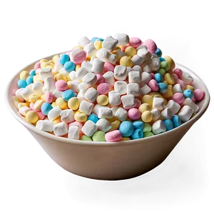 Marshmallow Sprinkles PNG Bge
