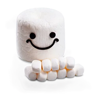 Marshmallow With Face Png 05212024 PNG image