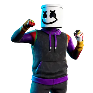 Marshmello Cosmetic Fortnite PNG Loj56