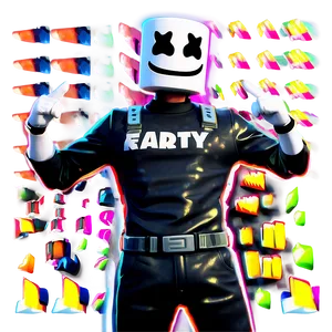 Marshmello Emote Fortnite Png Ieb PNG image