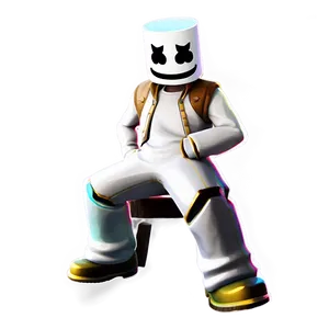Marshmello Exclusive Fortnite Skin PNG 87