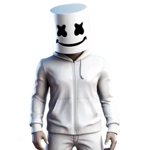 Marshmello Exclusive Fortnite Skin Png Ijd57 PNG image