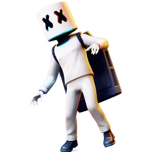 Marshmello Fortnite Battle Pass Png 78 PNG image