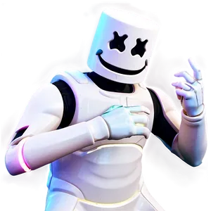 Marshmello Fortnite Night Scene Png 06252024 PNG image