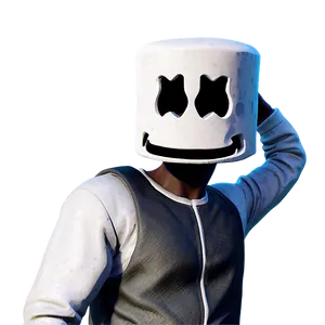 Marshmello Fortnite Party Png 06252024 PNG image