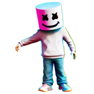 Marshmello Fortnite Party PNG Dka30 PNG